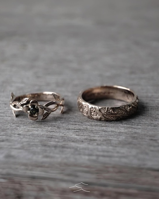 inspirasi cincin emas warna rose gold