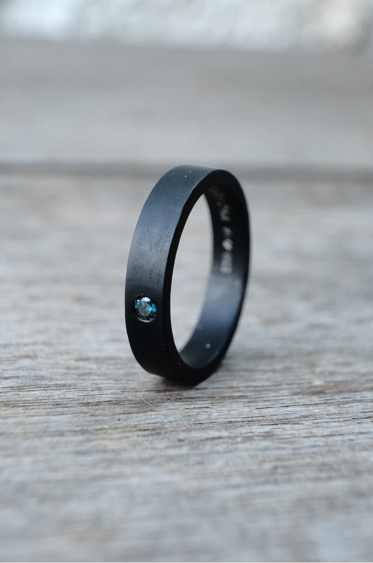 Minimalist Diamond Accent