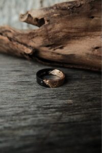 Two-Tone Metal Ring
