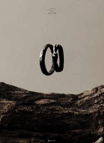 desain cincin rustic inspirasi dari Rockologist